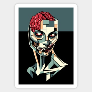 Bauhaus Zombie Sticker